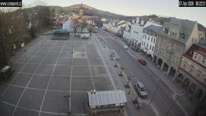 Město Vrchlabí - Náměstí T. G. Masaryka - 7.4.2026 v 06:45 Město Vrchlabí - Náměstí T. G. Masaryka - 7.4.2026 v 06:45