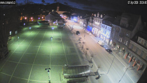 Město Vrchlabí - Náměstí T. G. Masaryka - 7.4.2026 v 20:45 Město Vrchlabí - Náměstí T. G. Masaryka - 7.4.2026 v 20:45