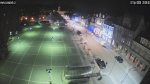 Město Vrchlabí - Náměstí T. G. Masaryka - 7.4.2026 v 21:01 Město Vrchlabí - Náměstí T. G. Masaryka - 7.4.2026 v 21:01