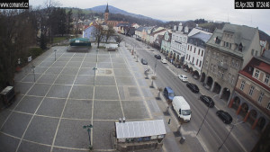 Město Vrchlabí - Náměstí T. G. Masaryka - 12.4.2026 v 07:45 Město Vrchlabí - Náměstí T. G. Masaryka - 12.4.2026 v 07:45