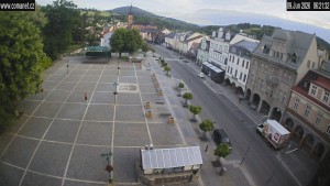 Město Vrchlabí - Náměstí T. G. Masaryka - 9.6.2026 v 06:45 Město Vrchlabí - Náměstí T. G. Masaryka - 9.6.2026 v 06:45