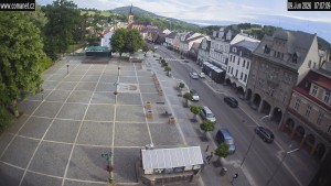 Město Vrchlabí - Náměstí T. G. Masaryka - 9.6.2026 v 07:31 Město Vrchlabí - Náměstí T. G. Masaryka - 9.6.2026 v 07:31