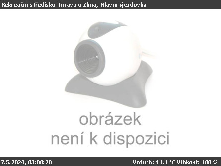 Skiareál Troják - Otočná kamera, svah A - 1.7.2022 v 12:00