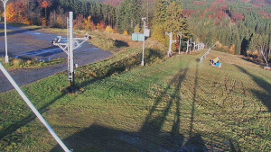 Skiareál Troják - Otočná kamera, svah A - 29.10.2025 v 08:00 Skiareál Troják - Otočná kamera, svah A - 29.10.2025 v 08:00