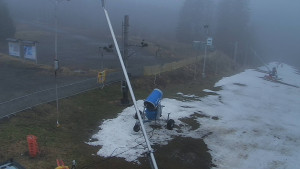 Skiareál Troják - Otočná kamera, svah A - 19.12.2025 v 15:30 Skiareál Troják - Otočná kamera, svah A - 19.12.2025 v 15:30