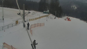 Skiareál Troják - Otočná kamera, svah A - 7.1.2026 v 13:00 Skiareál Troják - Otočná kamera, svah A - 7.1.2026 v 13:00