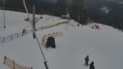 Otočná kamera, svah A