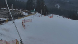 Skiareál Troják - Otočná kamera, svah A - 16.1.2026 v 16:00 Skiareál Troják - Otočná kamera, svah A - 16.1.2026 v 16:00