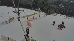 Otočná kamera, svah A