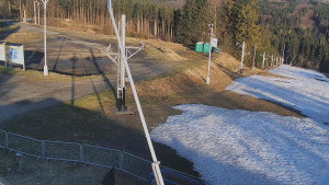 Skiareál Troják - Otočná kamera, svah A - 3.4.2026 v 07:30 Skiareál Troják - Otočná kamera, svah A - 3.4.2026 v 07:30