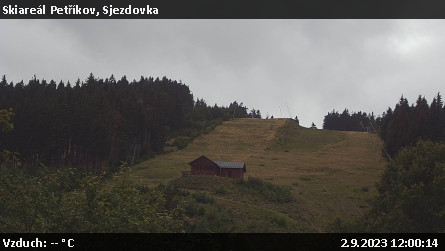Skiareál Petříkov - Sjezdovka - 2.9.2023 v 12:00