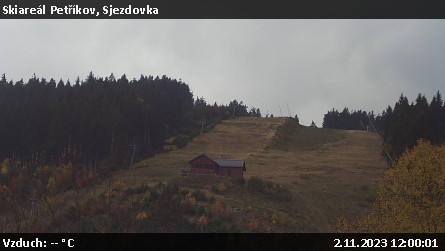 Skiareál Petříkov - Sjezdovka - 2.11.2023 v 12:00