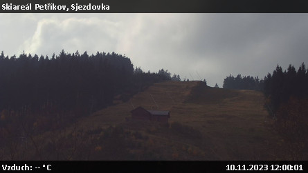 Skiareál Petříkov - Sjezdovka - 10.11.2023 v 12:00