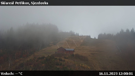 Skiareál Petříkov - Sjezdovka - 16.11.2023 v 12:00