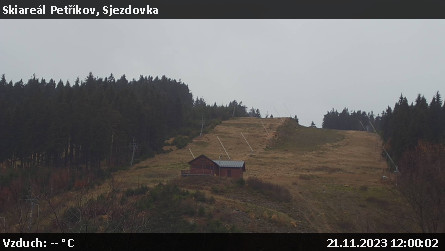 Skiareál Petříkov - Sjezdovka - 21.11.2023 v 12:00