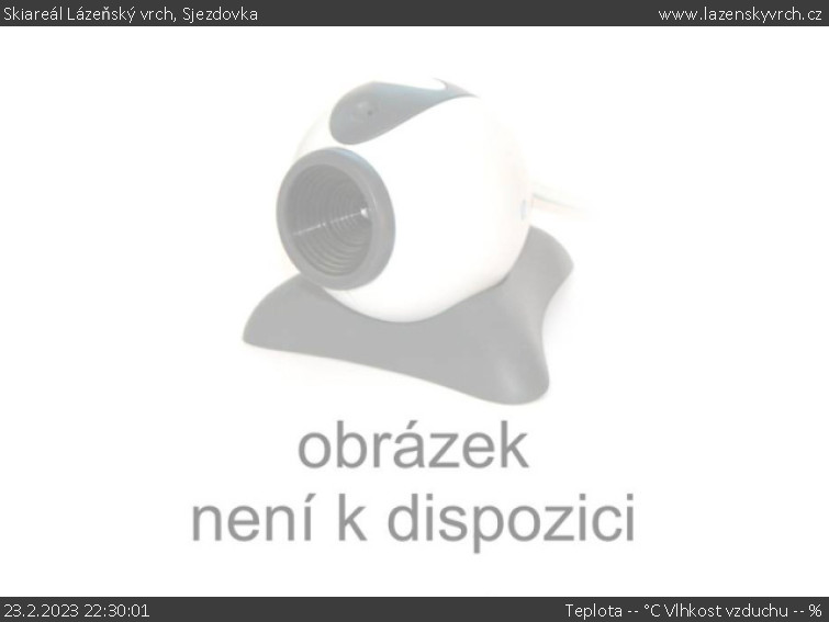 Skiareál Lázeňský vrch - Sjezdovka - 23.2.2023 v 22:30