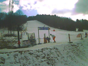 Skiareál Lázeňský vrch - Sjezdovka - 4.3.2023 v 14:07