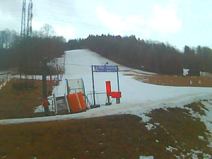 Skiareál Lázeňský vrch - Sjezdovka - 9.3.2023 v 06:07
