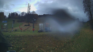 Skiareál Lázeňský vrch - Sjezdovka - 27.10.2025 v 16:39 Skiareál Lázeňský vrch - Sjezdovka - 27.10.2025 v 16:39