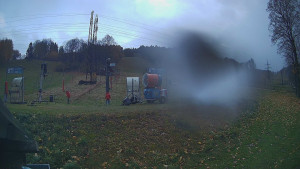 Skiareál Lázeňský vrch - Sjezdovka - 27.10.2025 v 16:54 Skiareál Lázeňský vrch - Sjezdovka - 27.10.2025 v 16:54