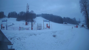 Skiareál Lázeňský vrch - Sjezdovka - 2.2.2026 v 07:14 Skiareál Lázeňský vrch - Sjezdovka - 2.2.2026 v 07:14