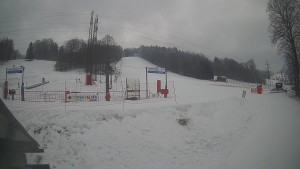 Skiareál Lázeňský vrch - Sjezdovka - 2.2.2026 v 08:09 Skiareál Lázeňský vrch - Sjezdovka - 2.2.2026 v 08:09