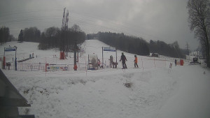 Skiareál Lázeňský vrch - Sjezdovka - 2.2.2026 v 12:34 Skiareál Lázeňský vrch - Sjezdovka - 2.2.2026 v 12:34