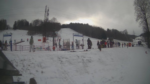 Skiareál Lázeňský vrch - Sjezdovka - 16.2.2026 v 11:24 Skiareál Lázeňský vrch - Sjezdovka - 16.2.2026 v 11:24