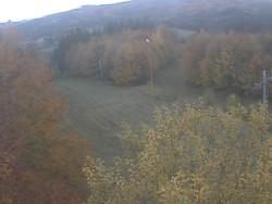 Kamera na svahu B, pohled od chaty