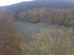 Kamera na svahu B, pohled od chaty