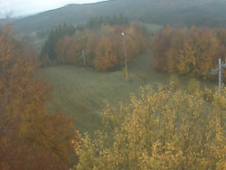 Kamera na svahu B, pohled od chaty