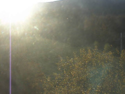 Kamera na svahu B, pohled od chaty