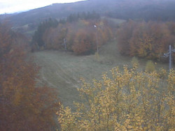 Kamera na svahu B, pohled od chaty