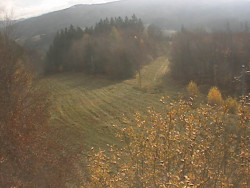 Kamera na svahu B, pohled od chaty