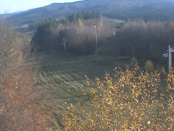 Kamera na svahu B, pohled od chaty