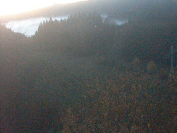 Kamera na svahu B, pohled od chaty