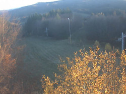 Kamera na svahu B, pohled od chaty