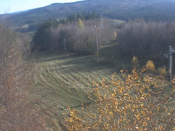 Kamera na svahu B, pohled od chaty