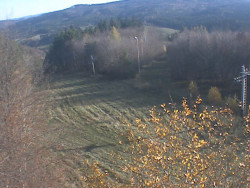 Kamera na svahu B, pohled od chaty