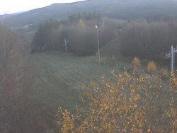 Kamera na svahu B, pohled od chaty