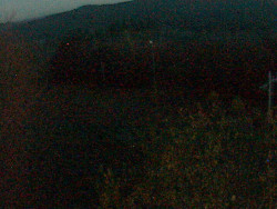 Kamera na svahu B, pohled od chaty