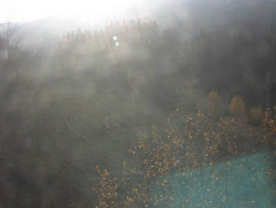 Kamera na svahu B, pohled od chaty