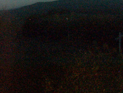 Kamera na svahu B, pohled od chaty