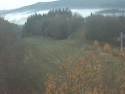 Kamera na svahu B, pohled od chaty