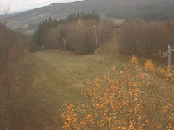 Kamera na svahu B, pohled od chaty