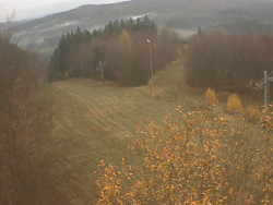 Kamera na svahu B, pohled od chaty