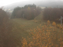 Kamera na svahu B, pohled od chaty