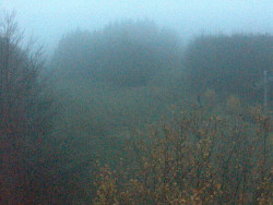 Kamera na svahu B, pohled od chaty