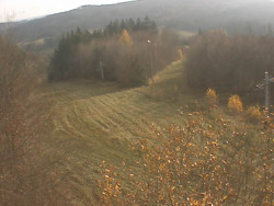 Kamera na svahu B, pohled od chaty