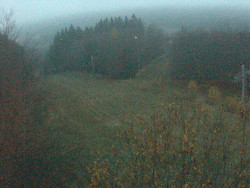 Kamera na svahu B, pohled od chaty